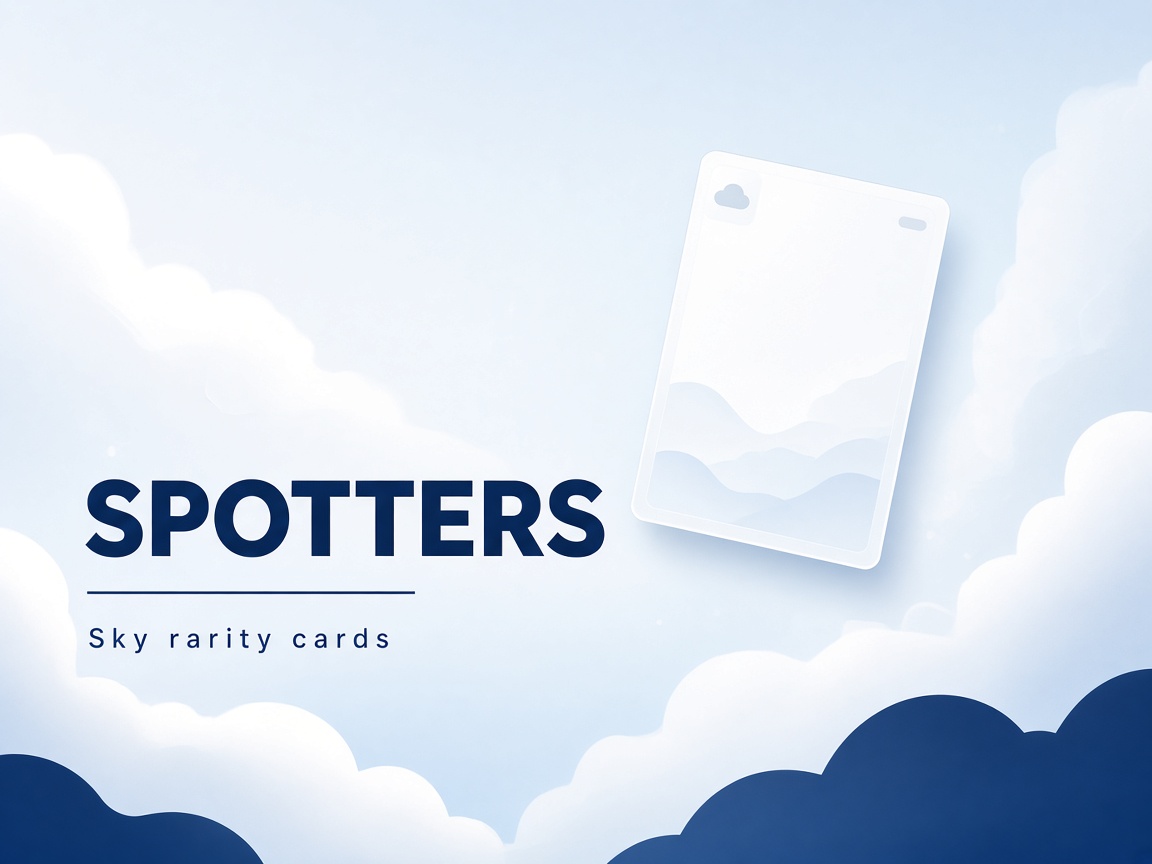 Cloud Spotters cards poster